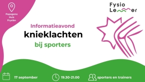 Gratis informatieavond: Knieklachten bij sporters