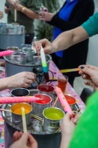 Workshop Kaarsen maken